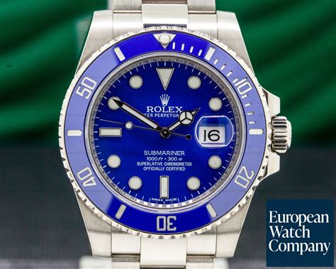 rolex submariner blue dial price